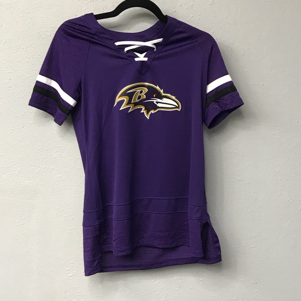 Baltimore Ravens Women's Purple Jersey Top